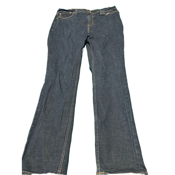 Old Navy Jeans Mens Blue Jeans‎ 38x32 Dark Wash Denim Athletic Flex Fit - Picture 1 of 1